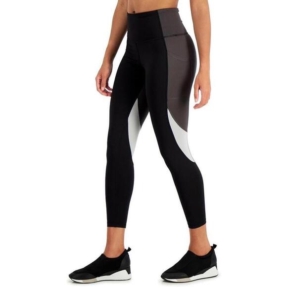 Ideology Pants - ID Ideology Women's Colorblock 7/8 Leggings sz.XS